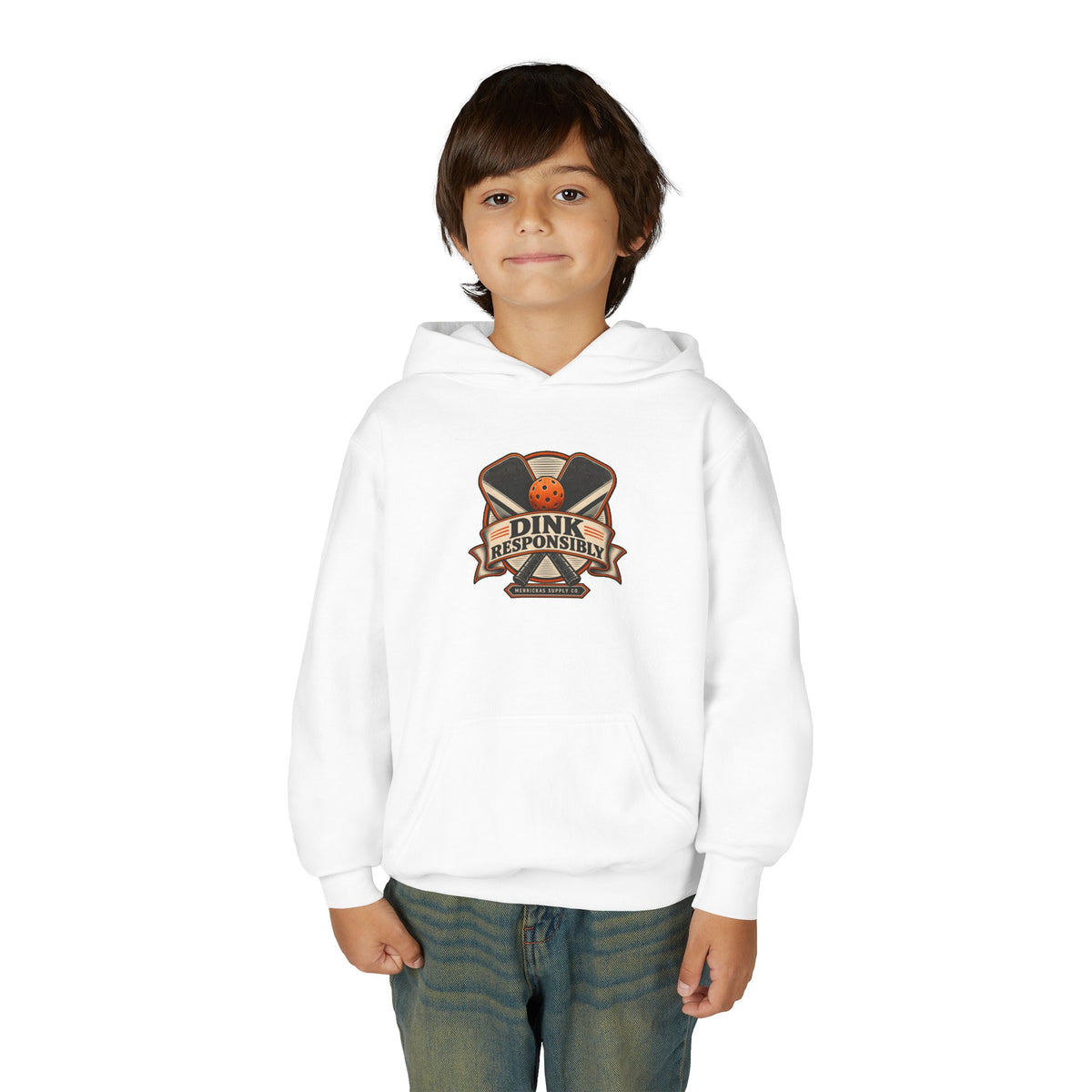Dink Responsibly Youth Hoodie
