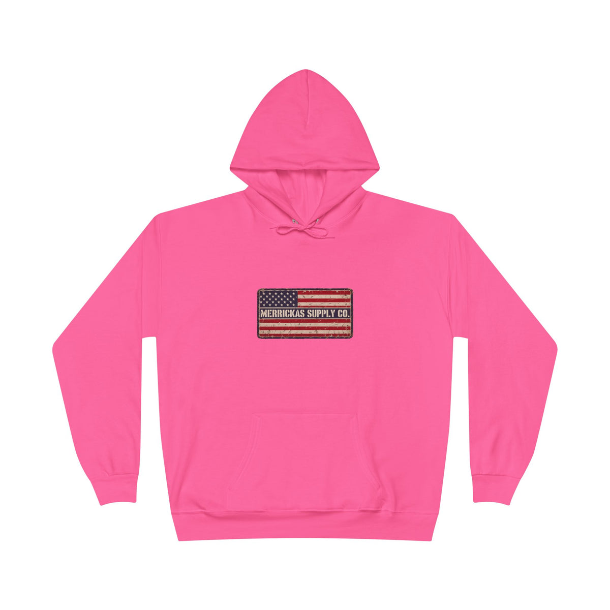 Merrickas American Flag Patch Hoodie