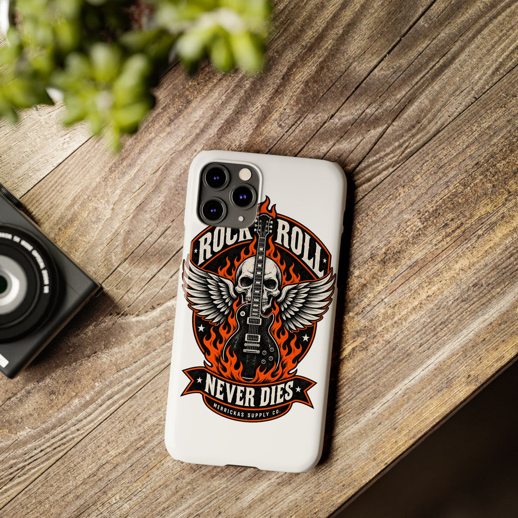 Rock N Roll Never Dies Phone Case