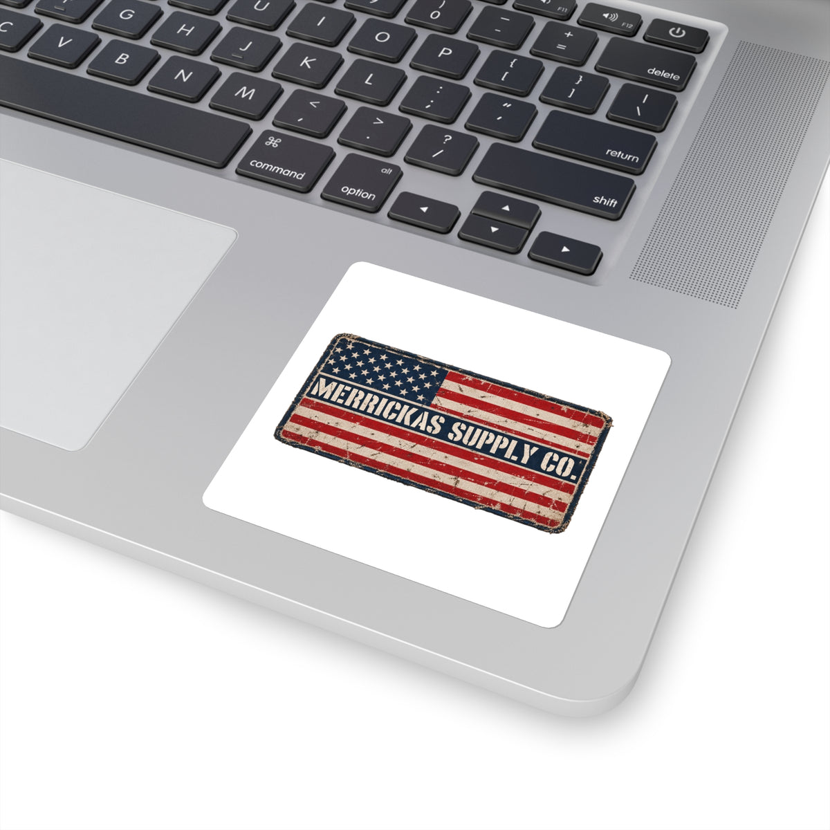 Merrickas American Flag Patch Sticker