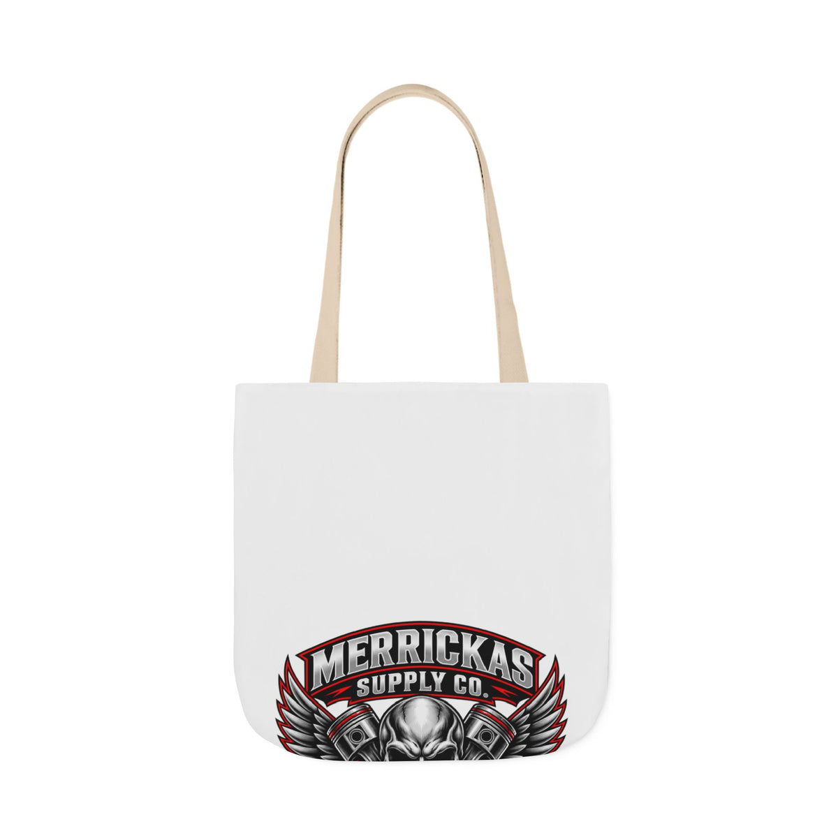Merrickas Ride Hard Winged Skull Canvas Wall Art