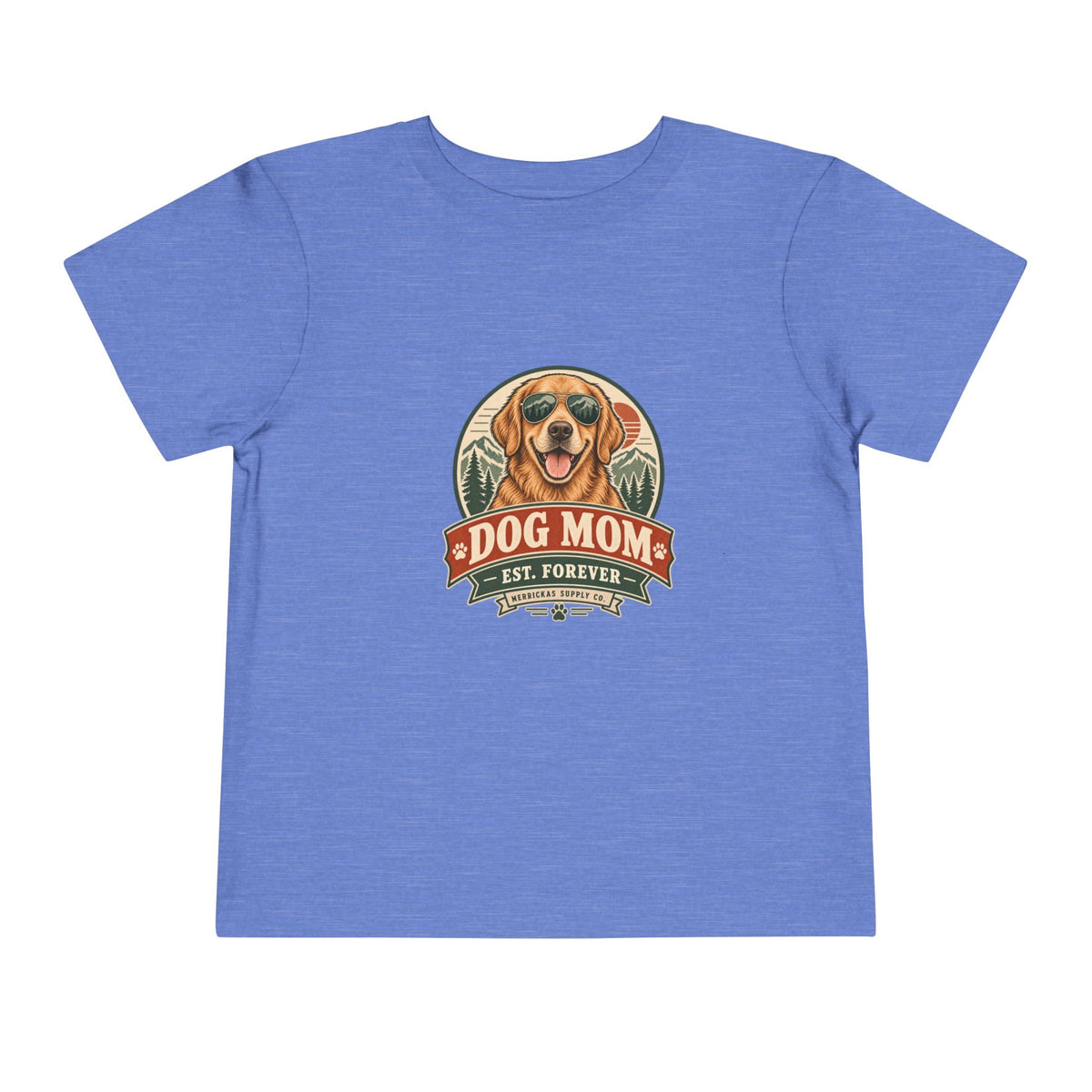 Dog Mom Est. Forever Toddler Tee