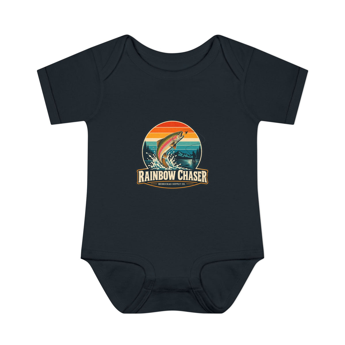Rainbow Chaser Baby Onesie