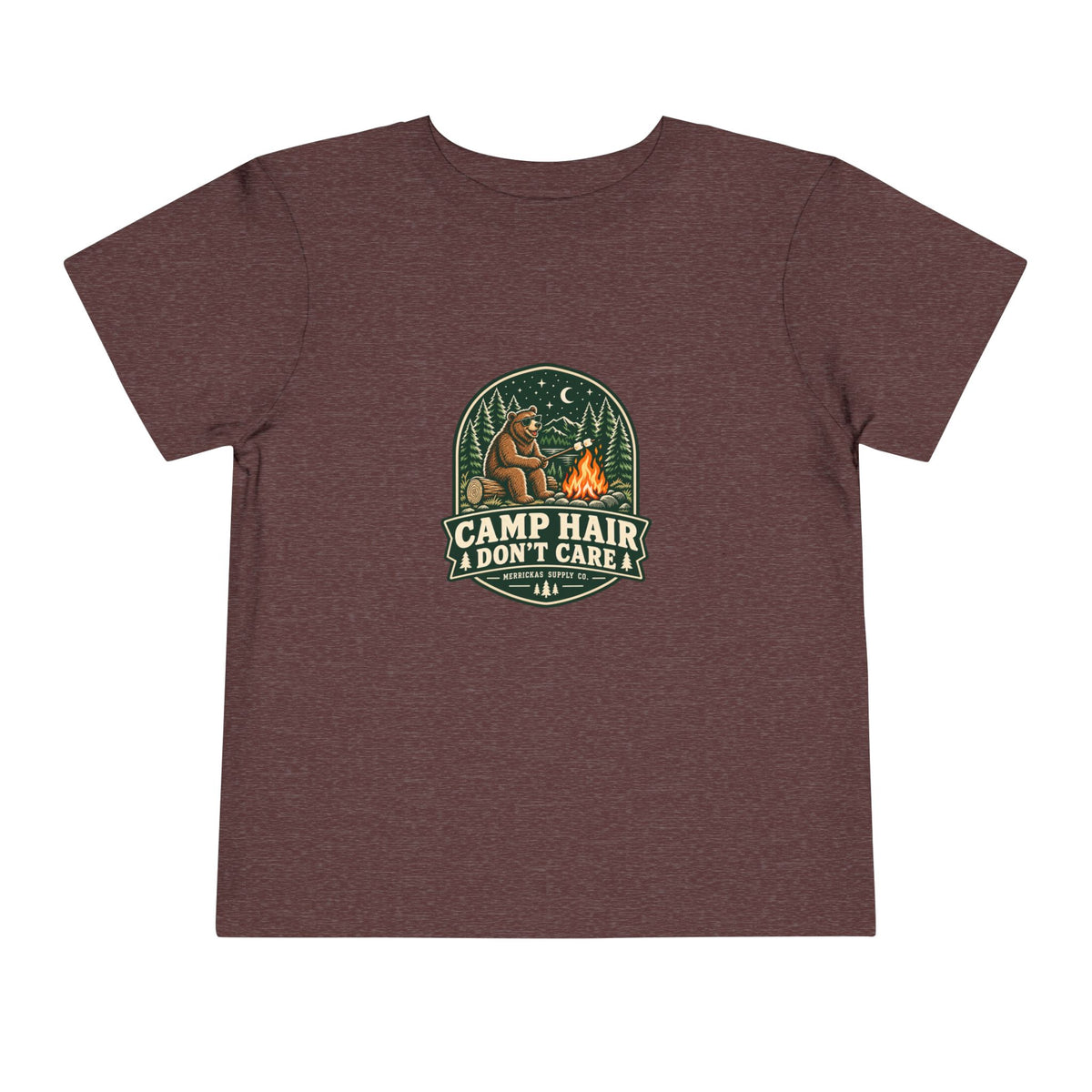 Camp Hair Don't Care Toddler Tee