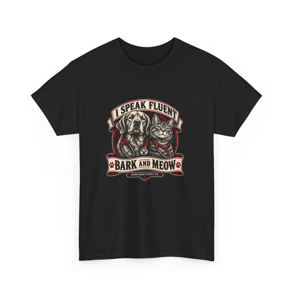 I Speak Fluent Bark And Meow Classic Tee