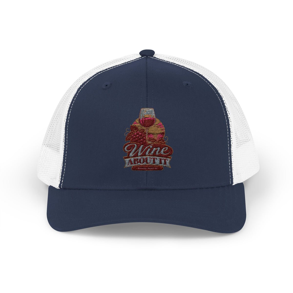 Wine About It Snapback Trucker Cap