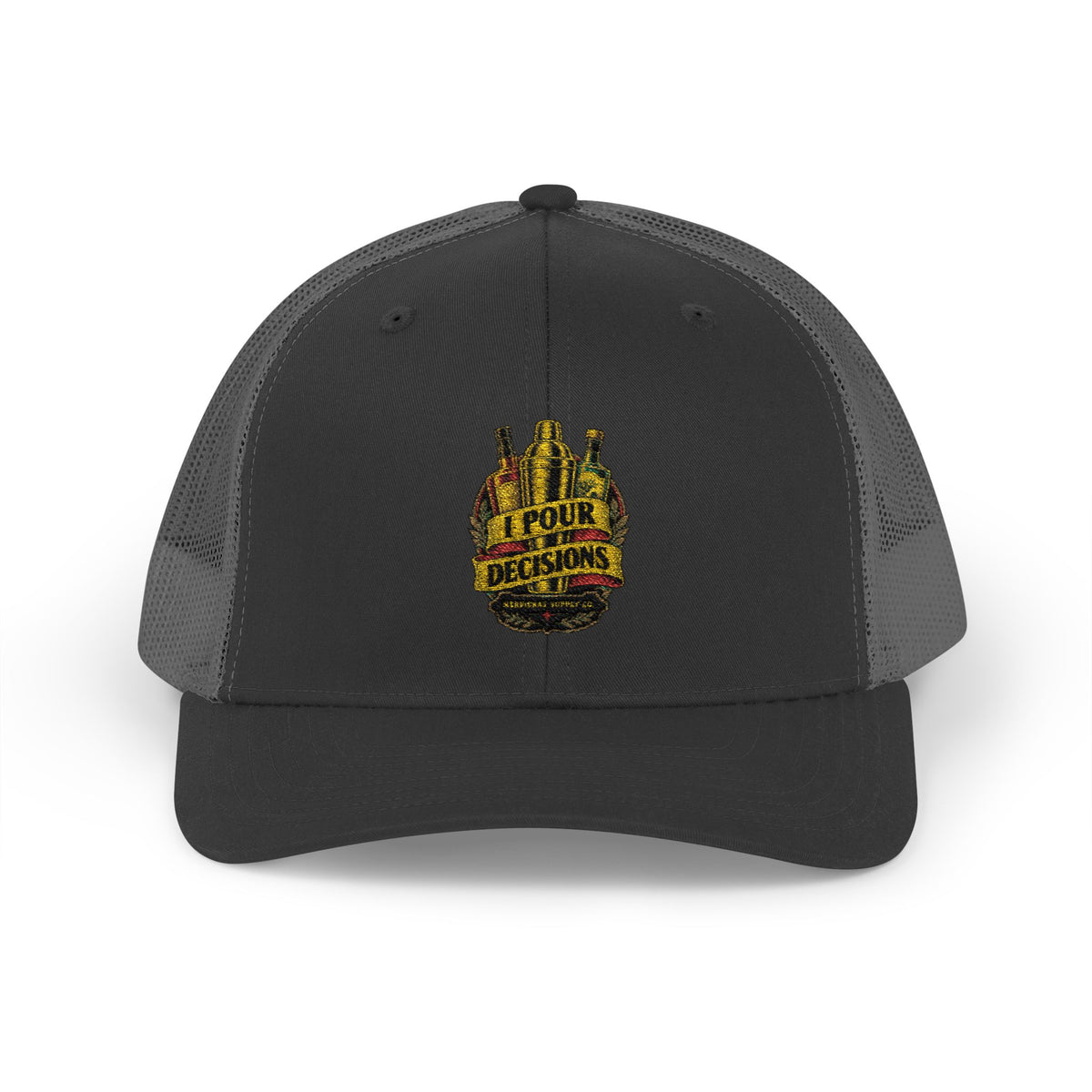 I Pour Decisions Snapback Trucker Cap