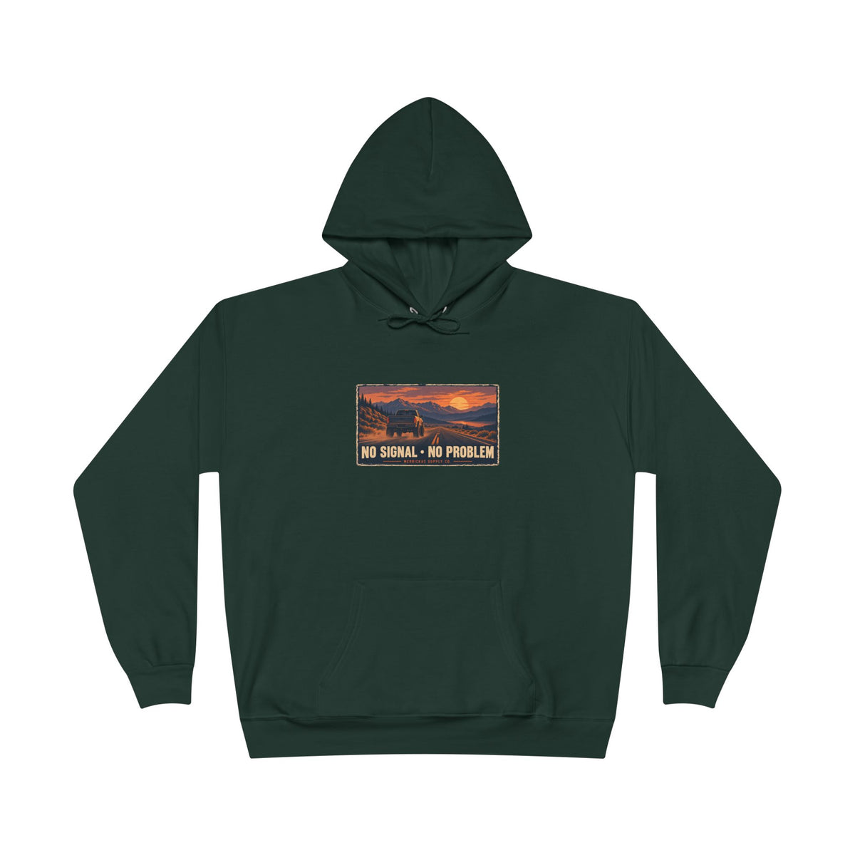 No Signal No Problem Heavyweight Hoodie