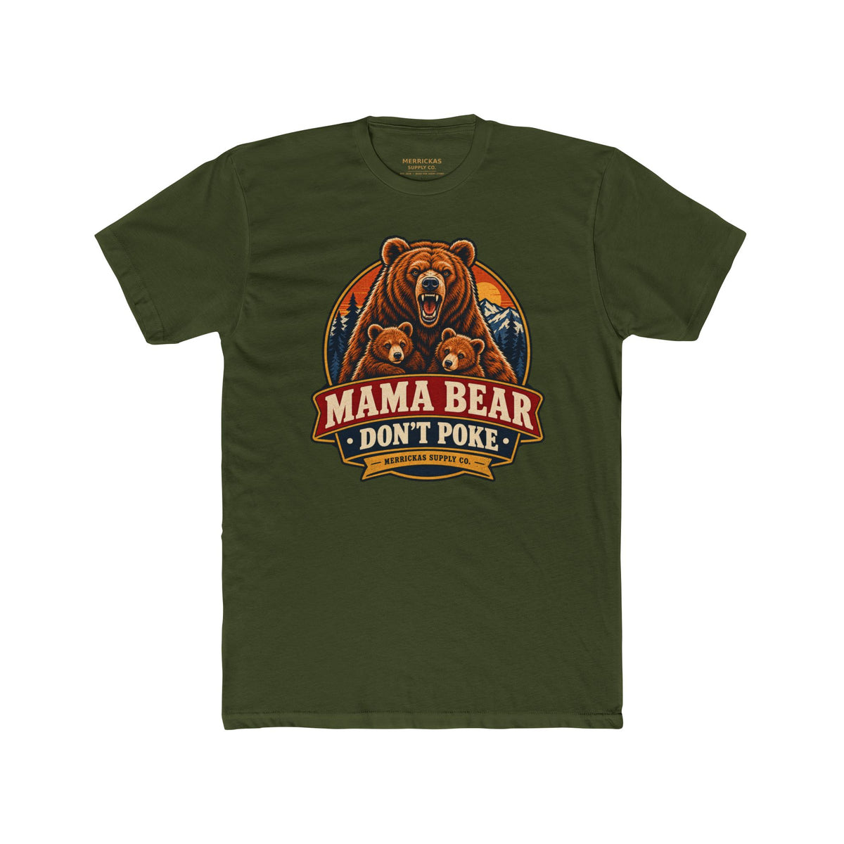 Mama Bear Don't Poke Premium Tee