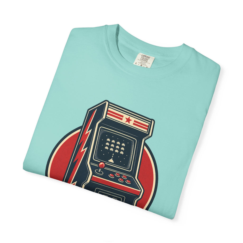 Level Up Game On Garment-Dyed Tee