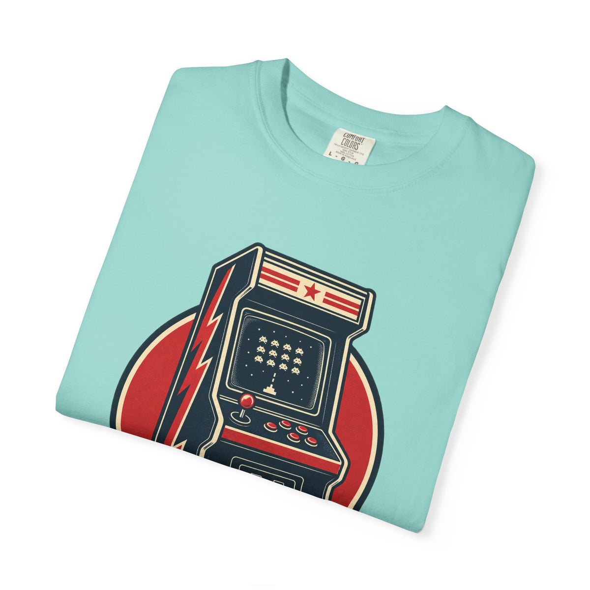 Level Up Game On Garment-Dyed Tee