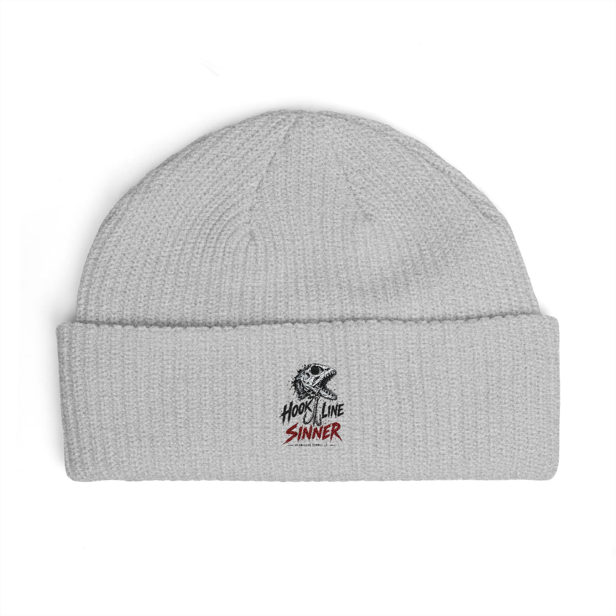 Hook Line Sinner Cuff Beanie