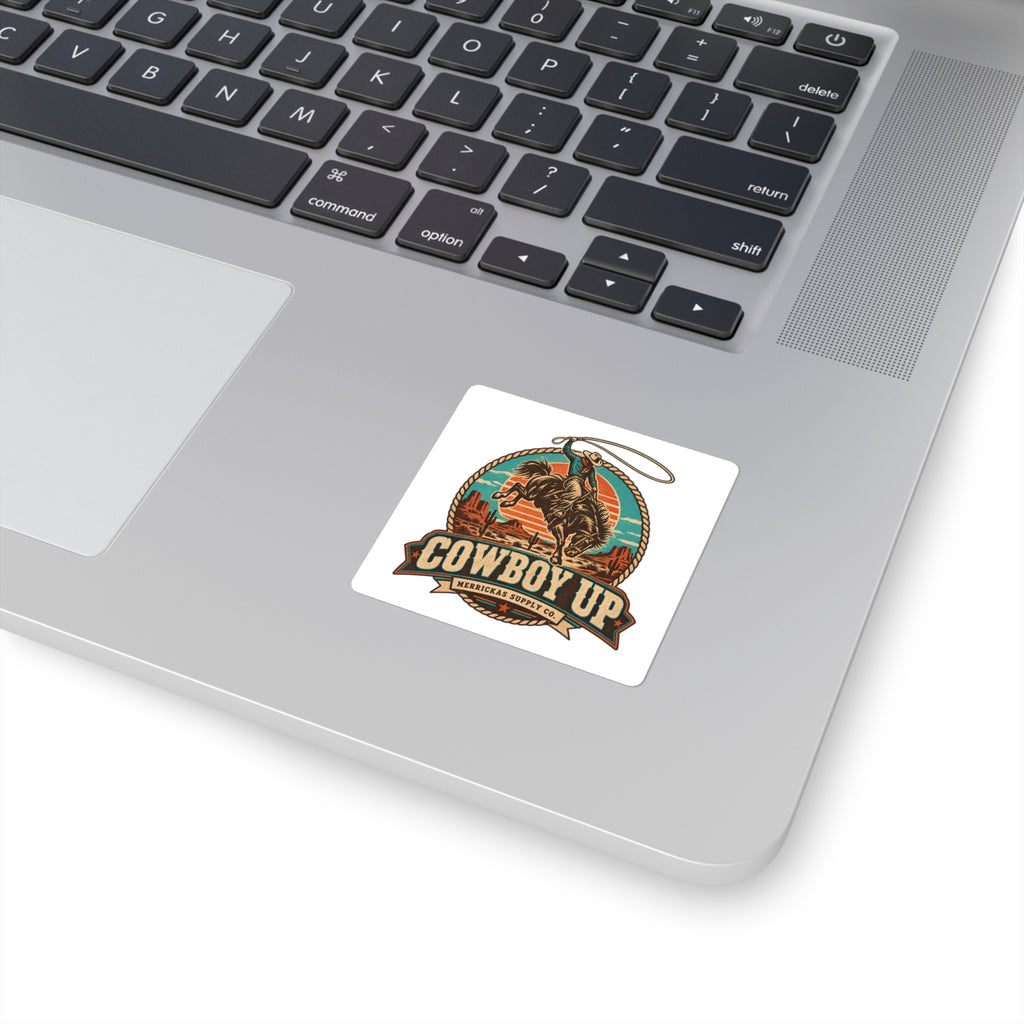 Cowboy Up Sticker