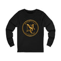Merrickas Gold MSC Monogram Long Sleeve Tee