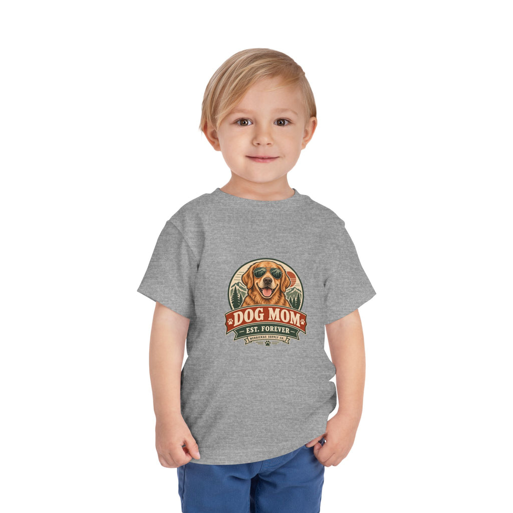 Dog Mom Est. Forever Toddler Tee
