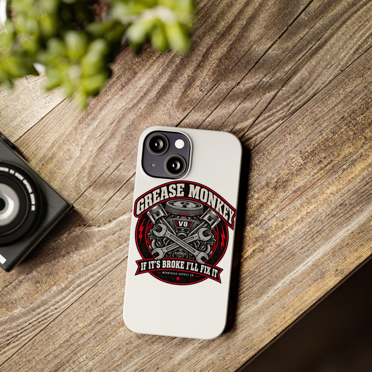 Grease Monkey Phone Case