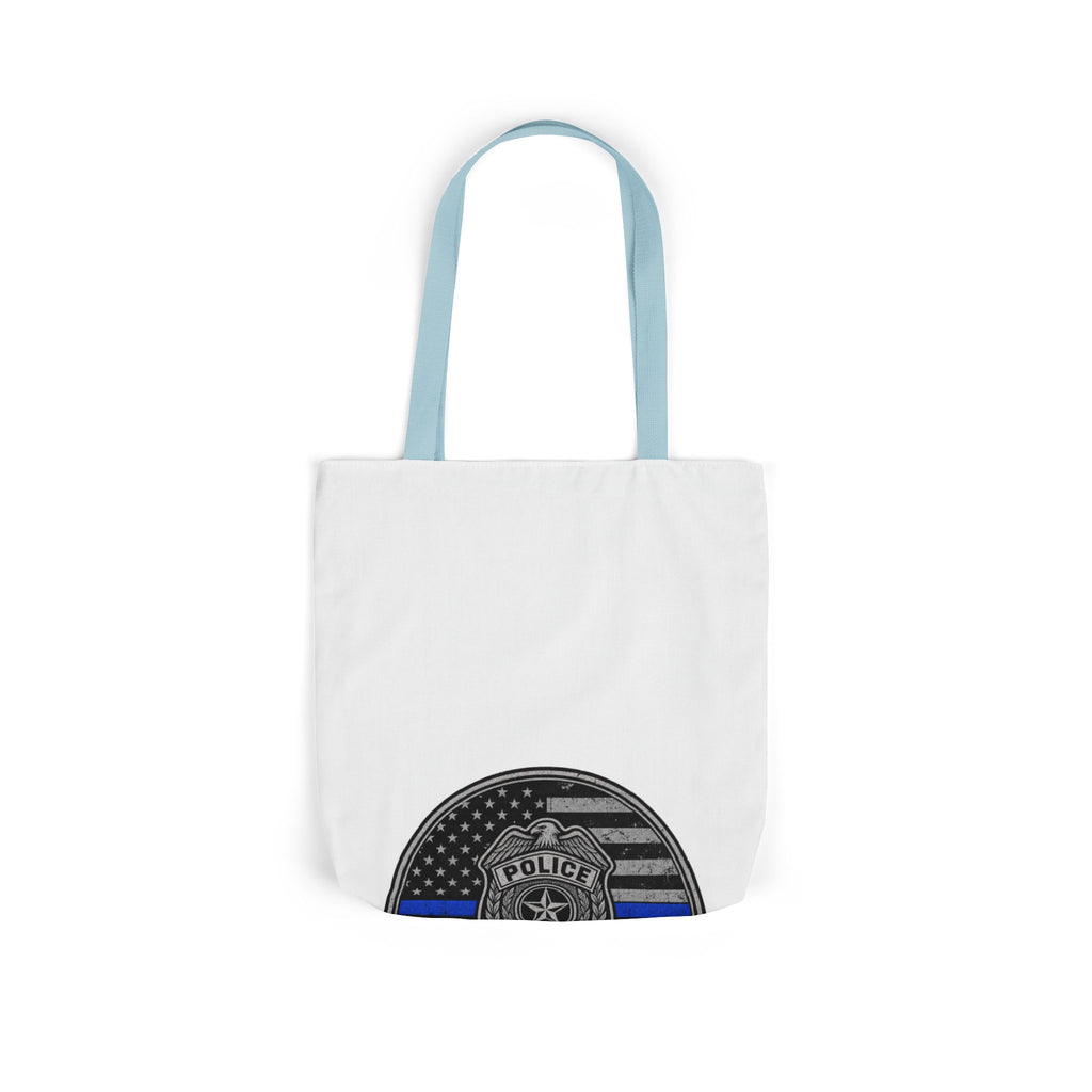 Back The Blue Canvas Wall Art
