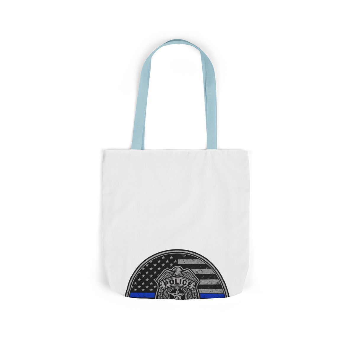 Back The Blue Canvas Wall Art