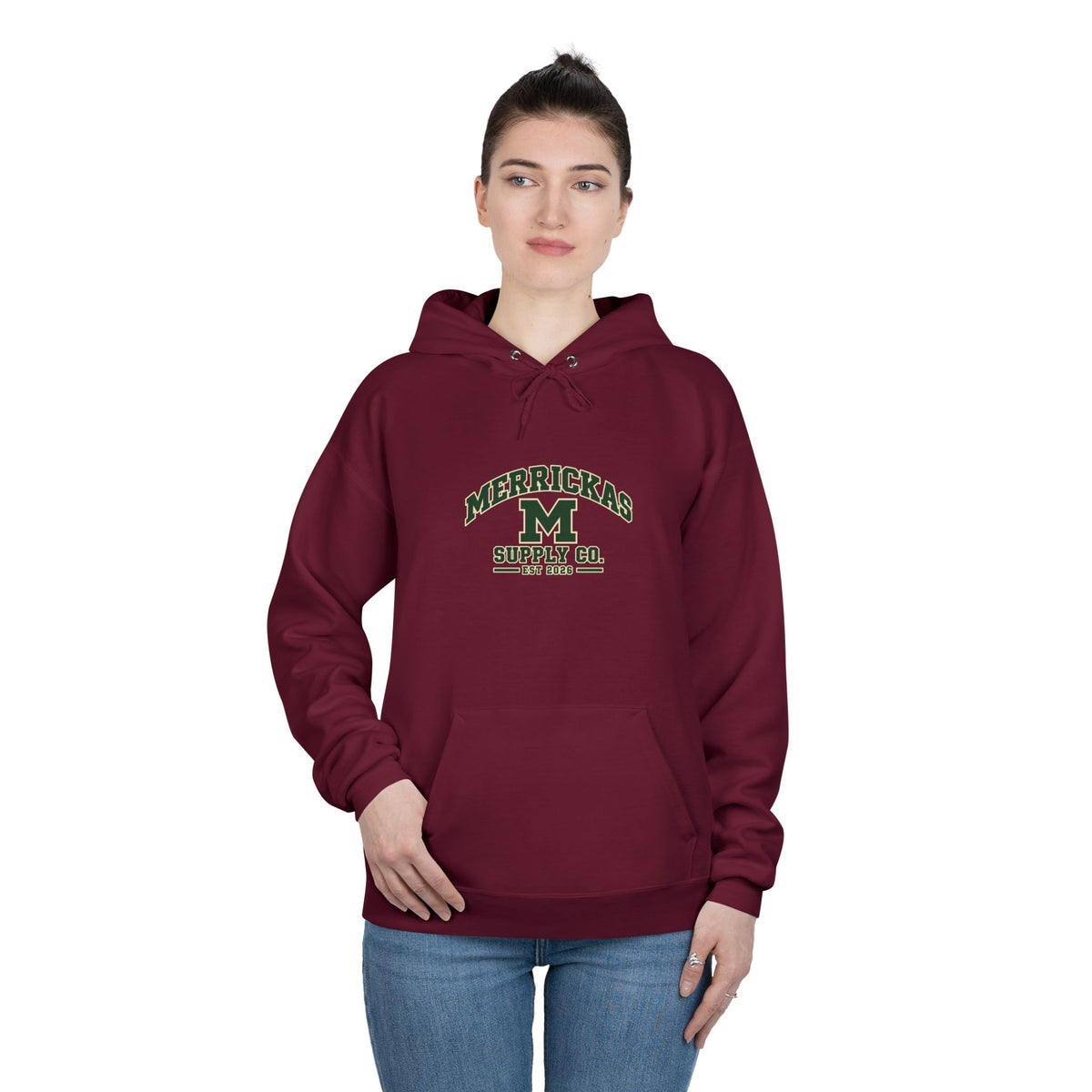 Merrickas Varsity M Hoodie