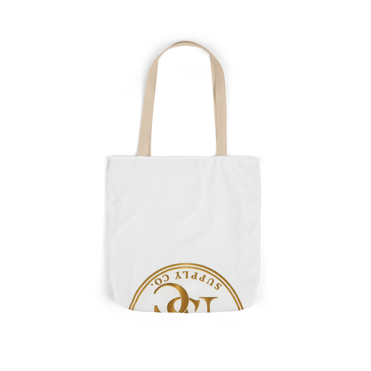 Merrickas Gold MSC Monogram Canvas Wall Art