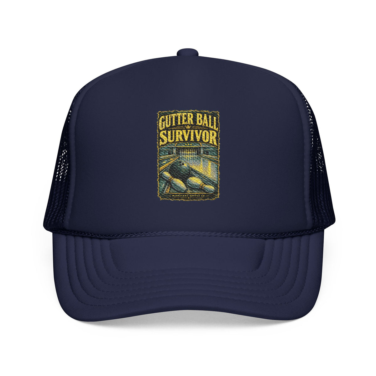 Gutter Ball Survivor Foam Trucker Hat