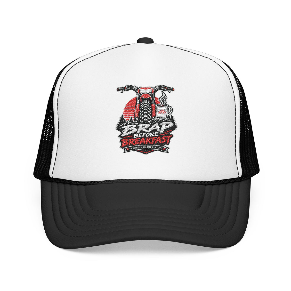 Brap Before Breakfast Foam Trucker Hat