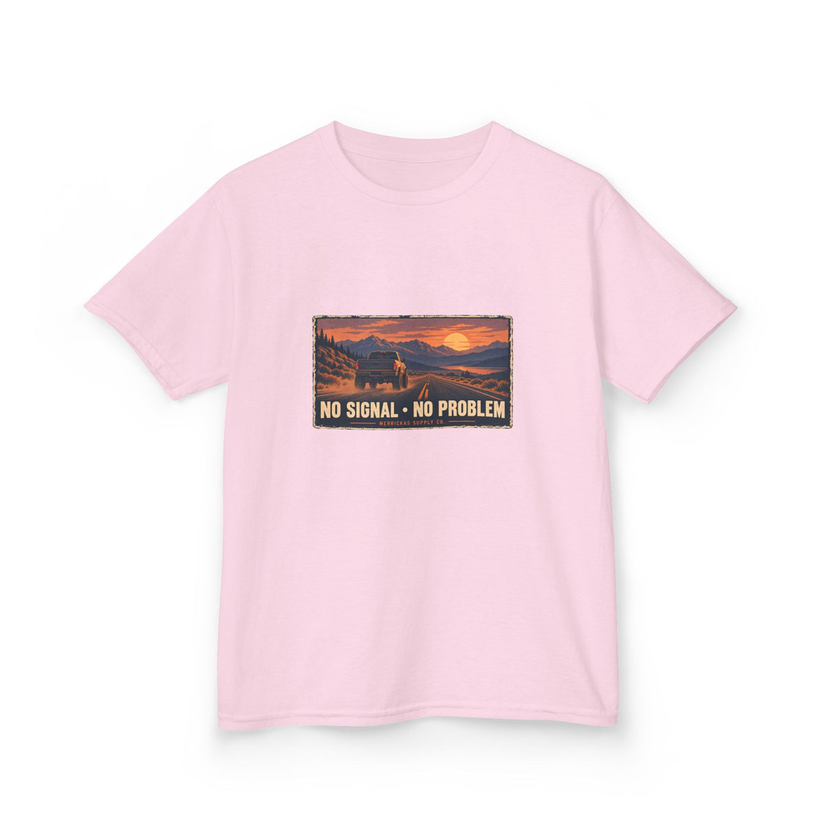No Signal No Problem Kids Tee