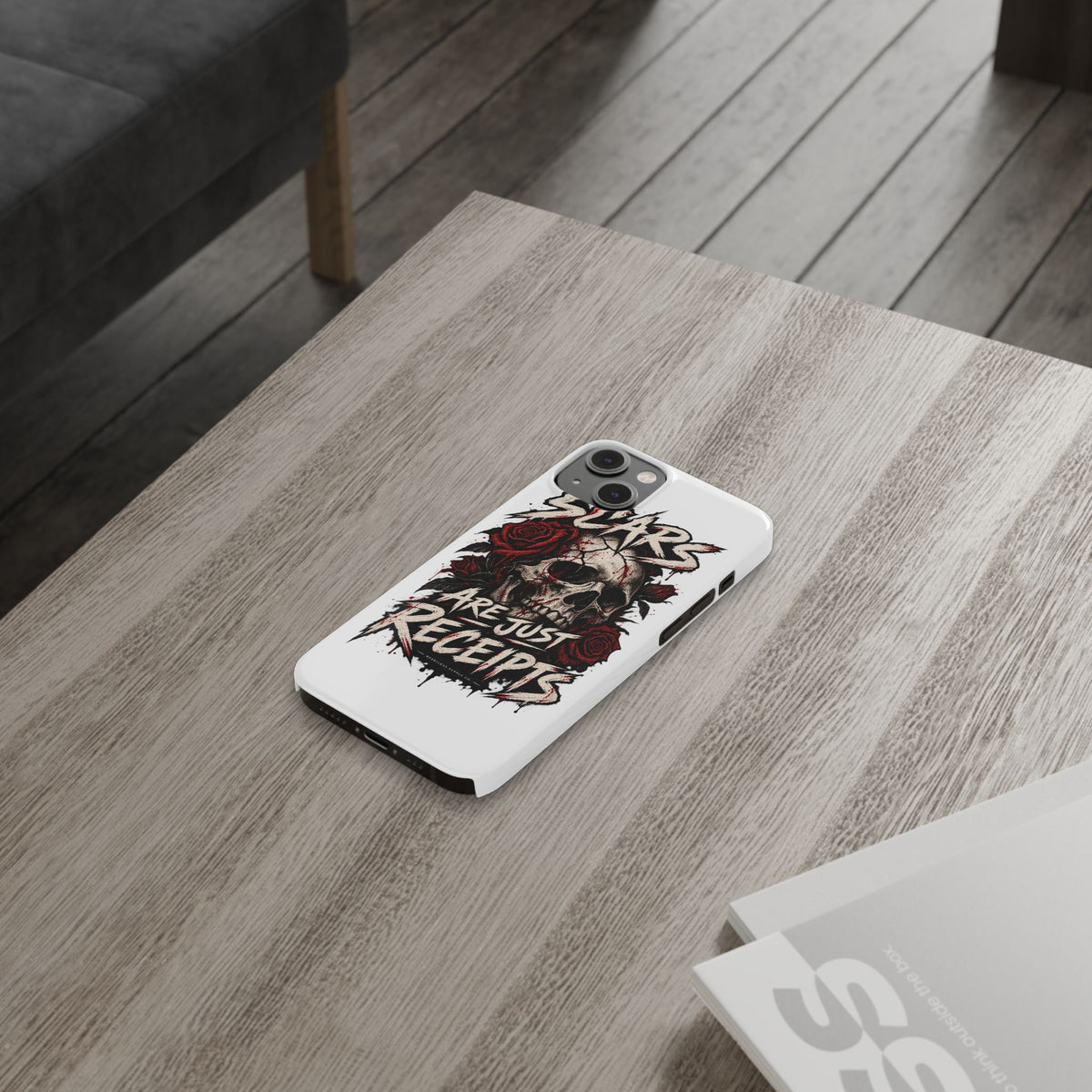 Scars Are Just Receipts Phone Case