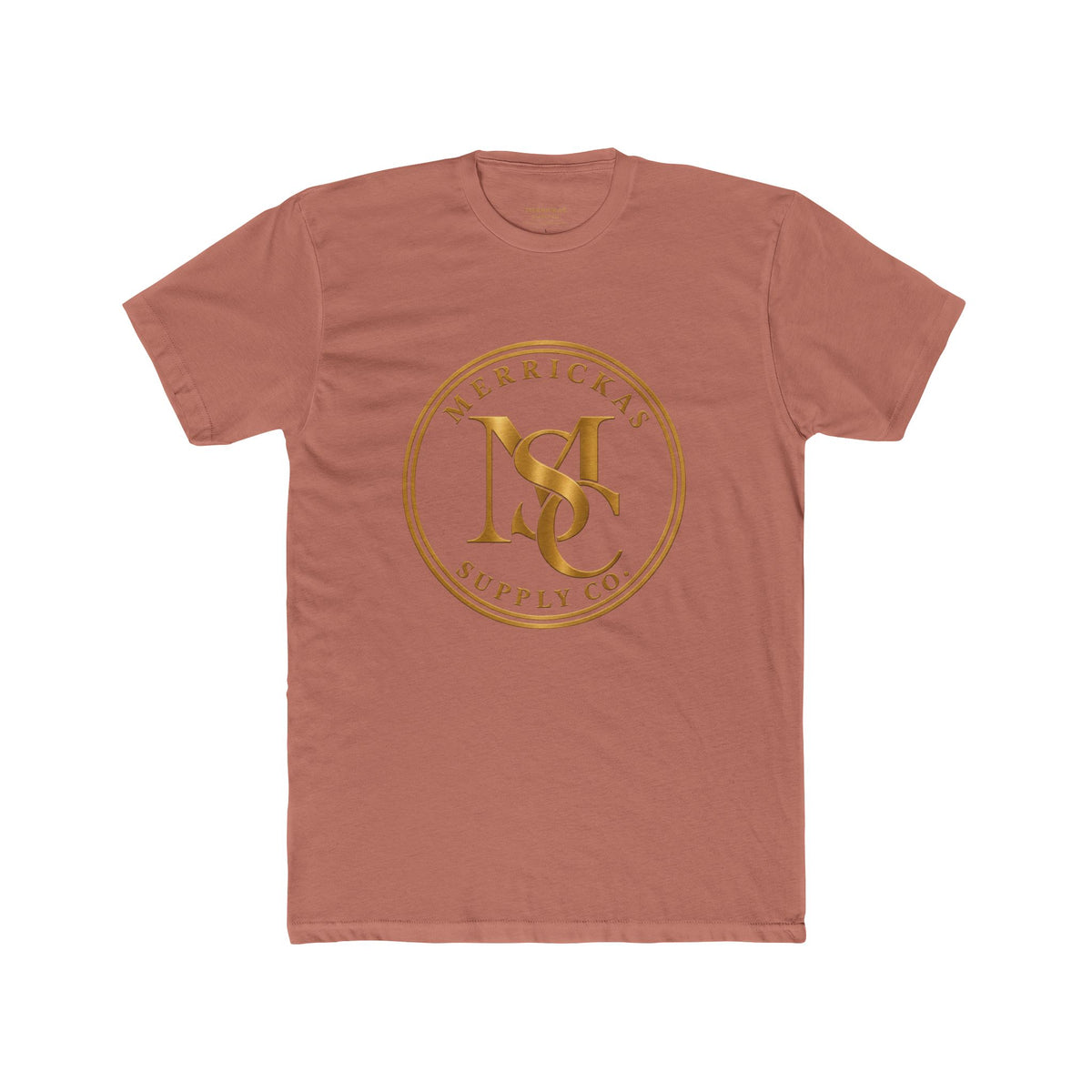 Merrickas Gold MSC Monogram T-Shirt