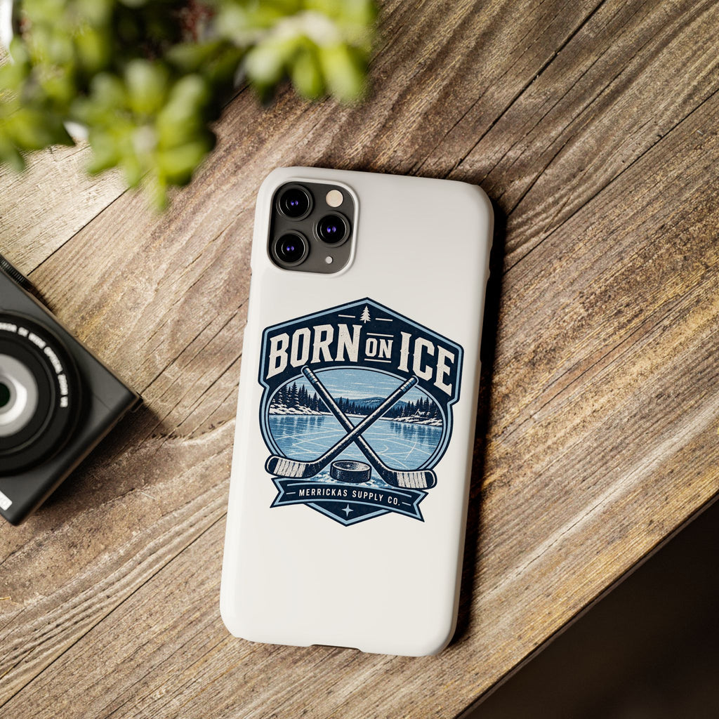 Born On Ice Phone Case