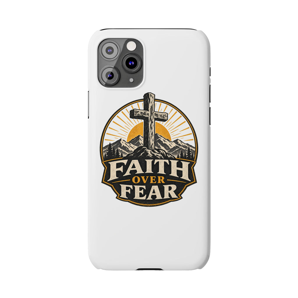 Faith Over Fear Phone Case
