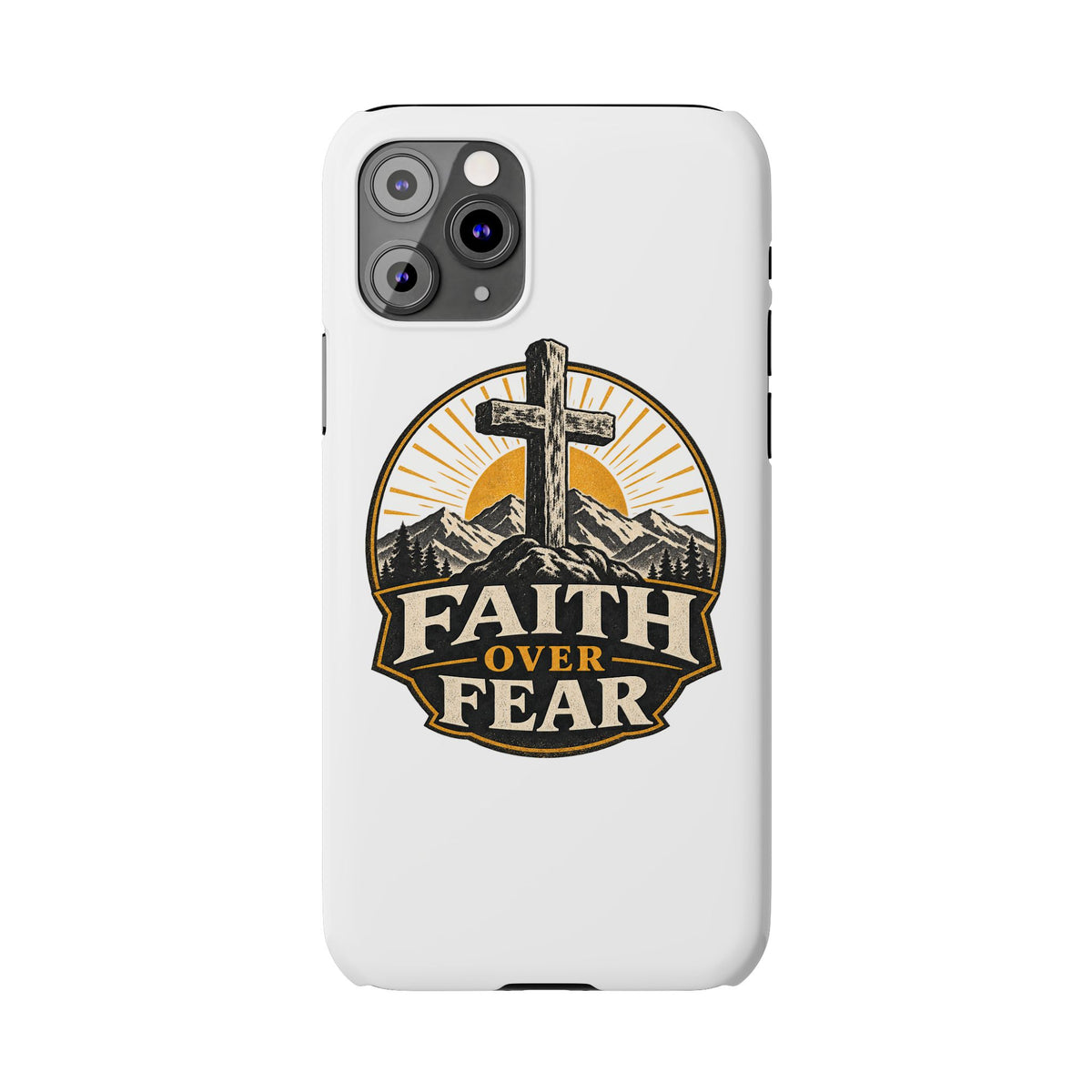 Faith Over Fear Phone Case