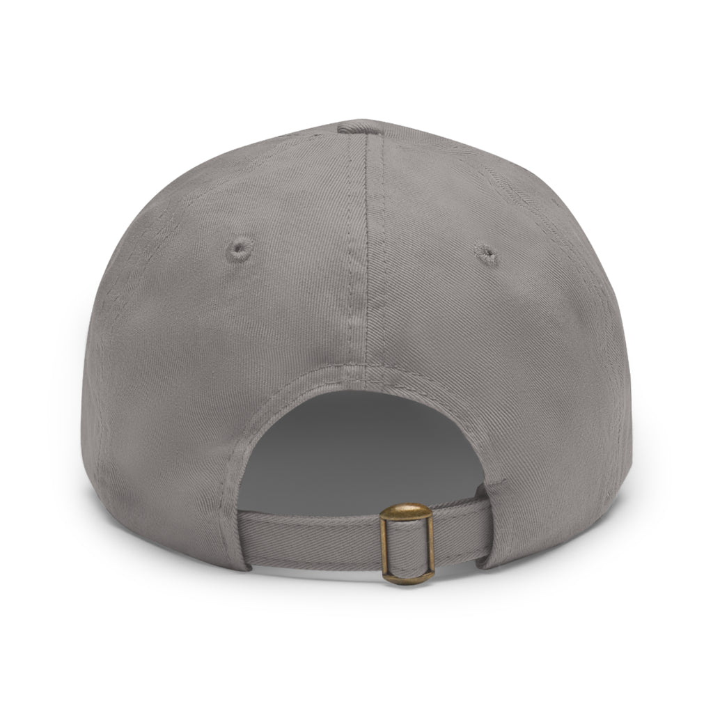 Merrickas Signature Leather Patch Dad Hat