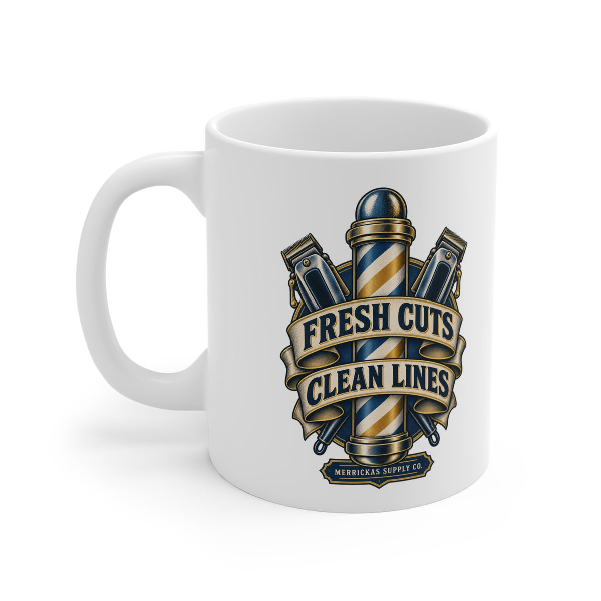Fresh Cuts Clean Lines Coffee Mug 11oz