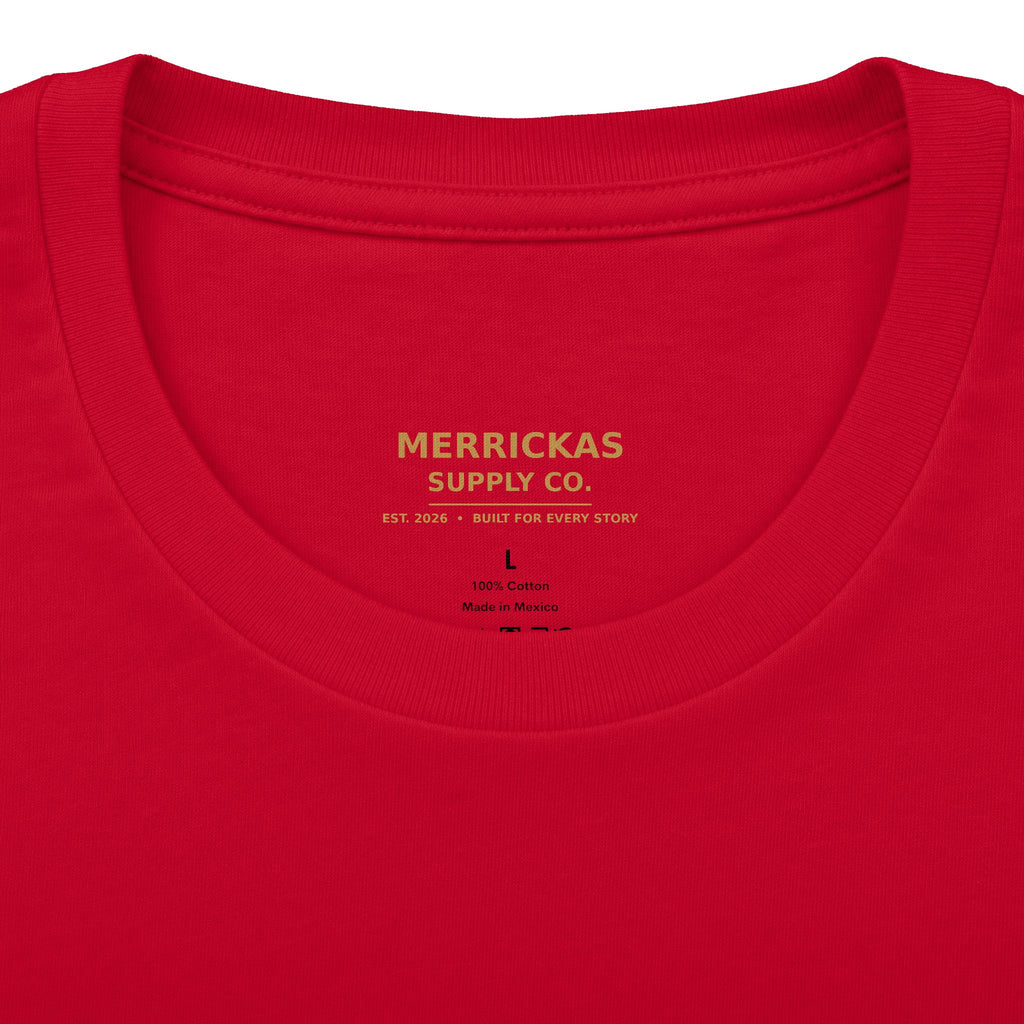Merrickas American Flag Patch T-Shirt