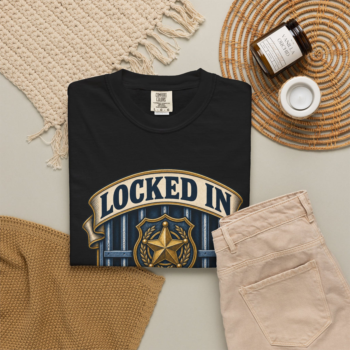 Locked In With The Worst So You Don't Have To Garment-Dyed Tee