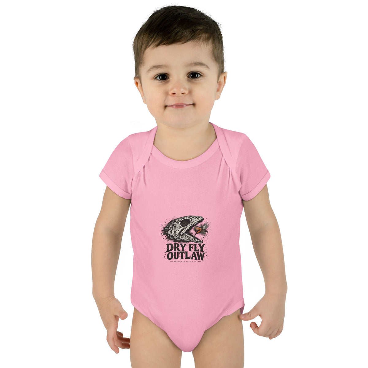 Dry Fly Outlaw Baby Onesie