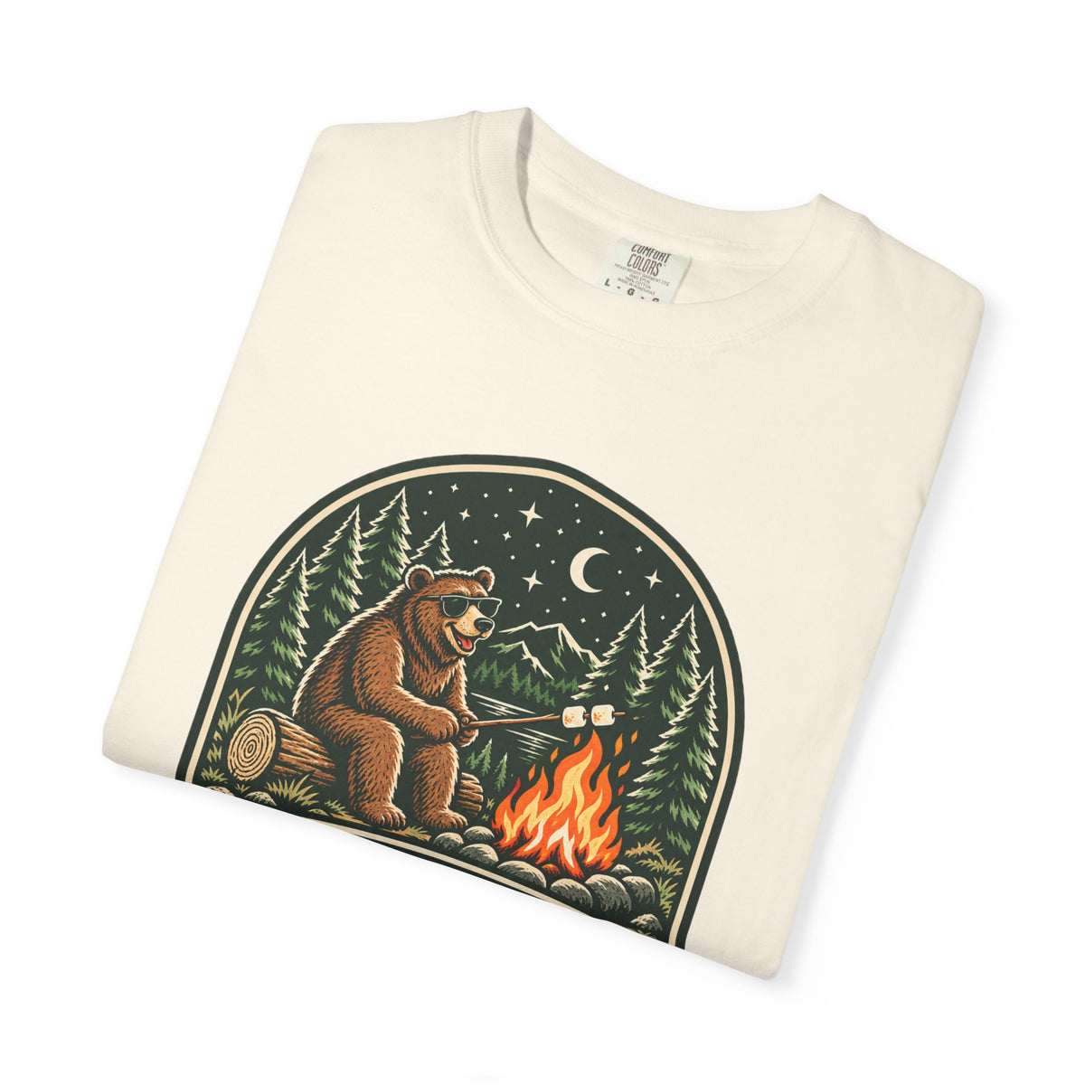 Camp Hair Don't Care Garment-Dyed Tee