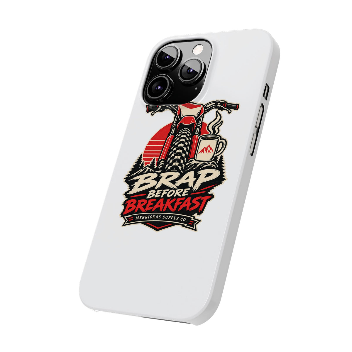 Brap Before Breakfast Phone Case