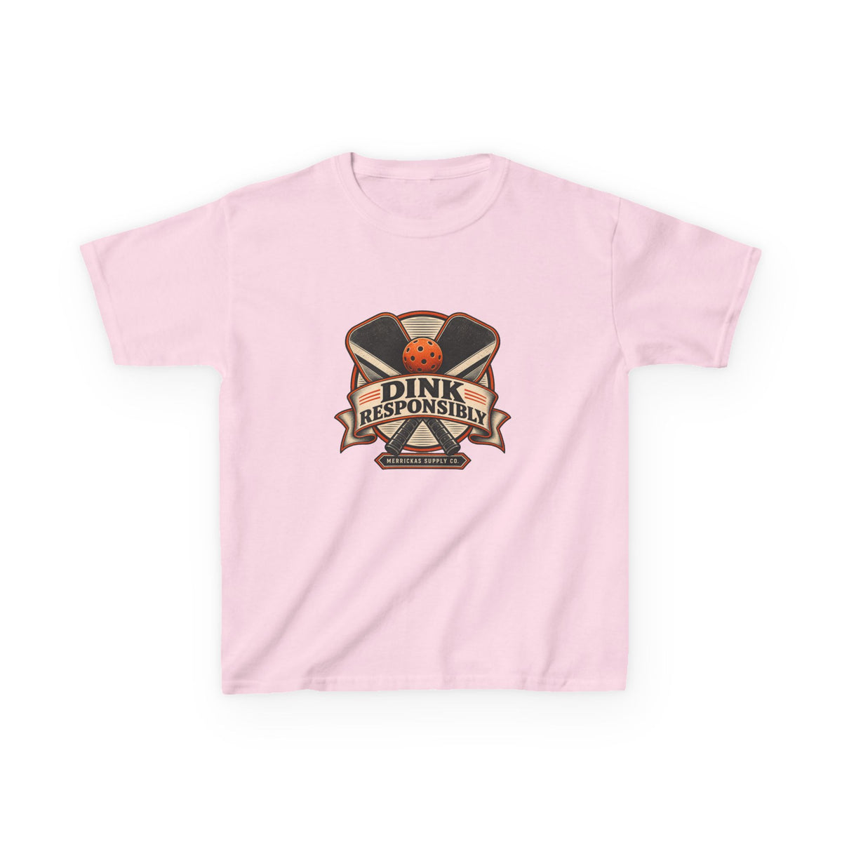 Dink Responsibly Kids Tee