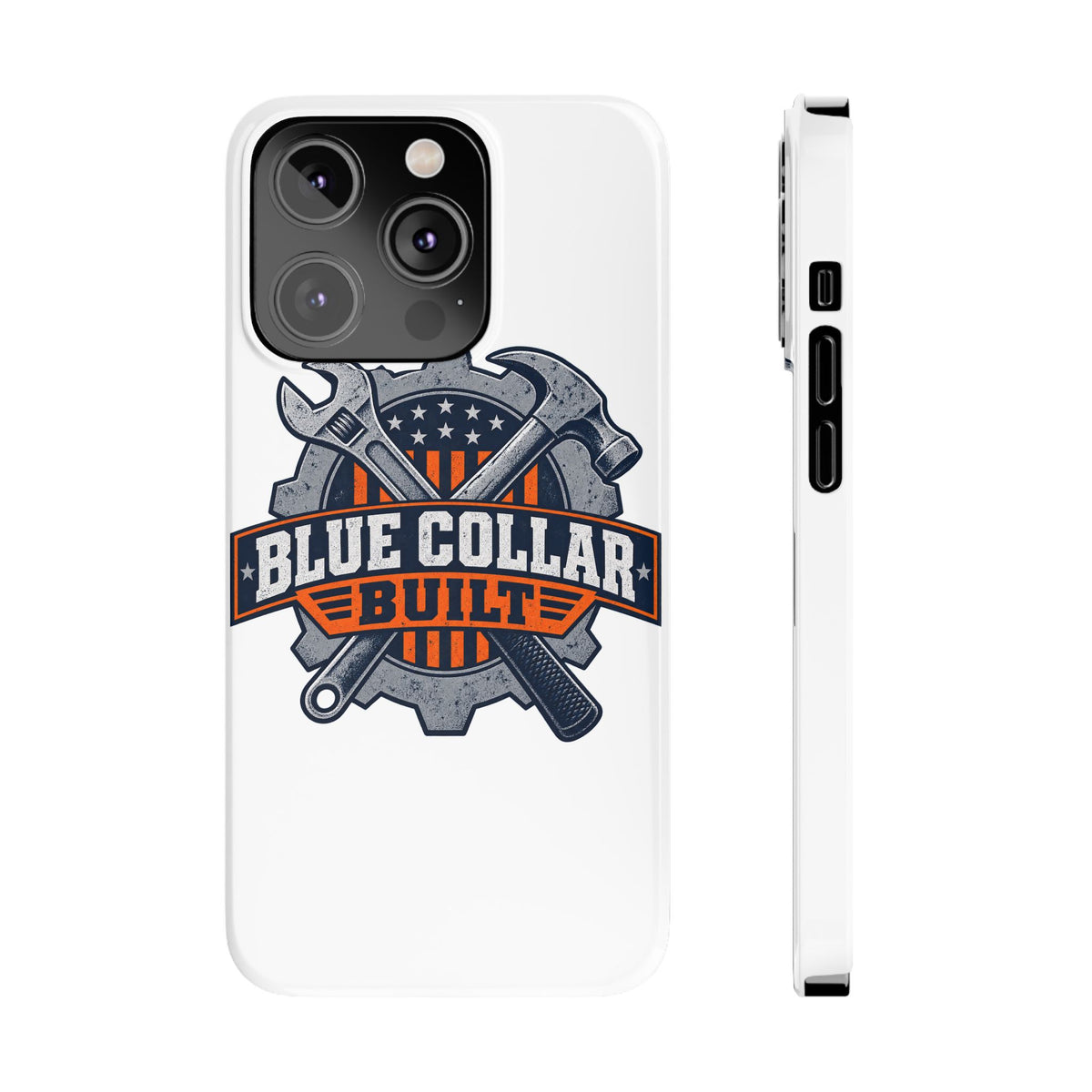 Blue Collar Built Phone Case