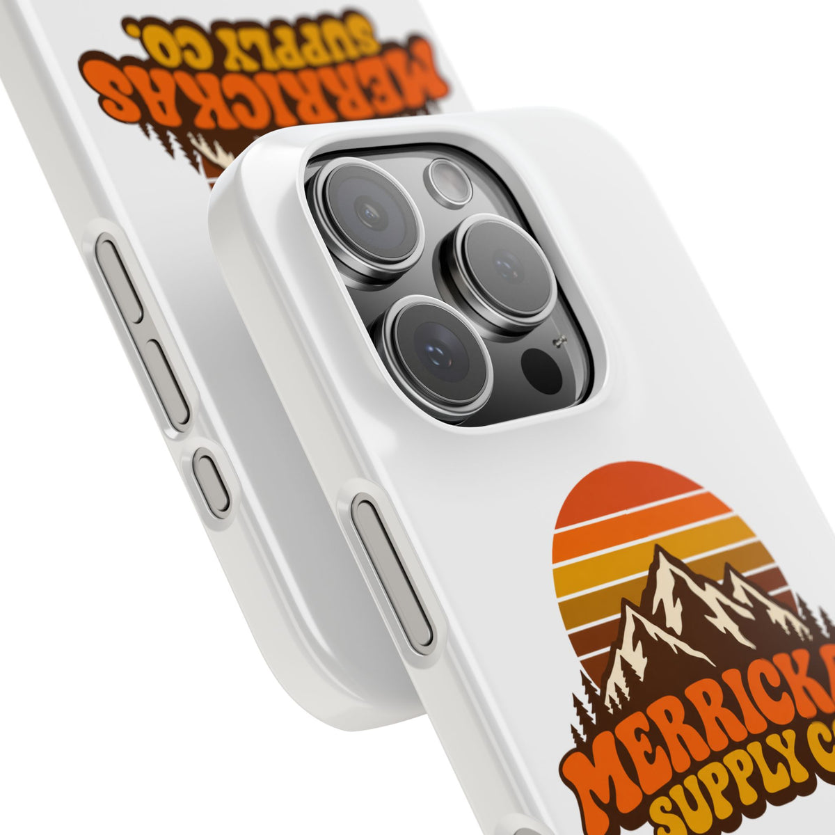 Merrickas Retro Sunset Mountain Phone Case
