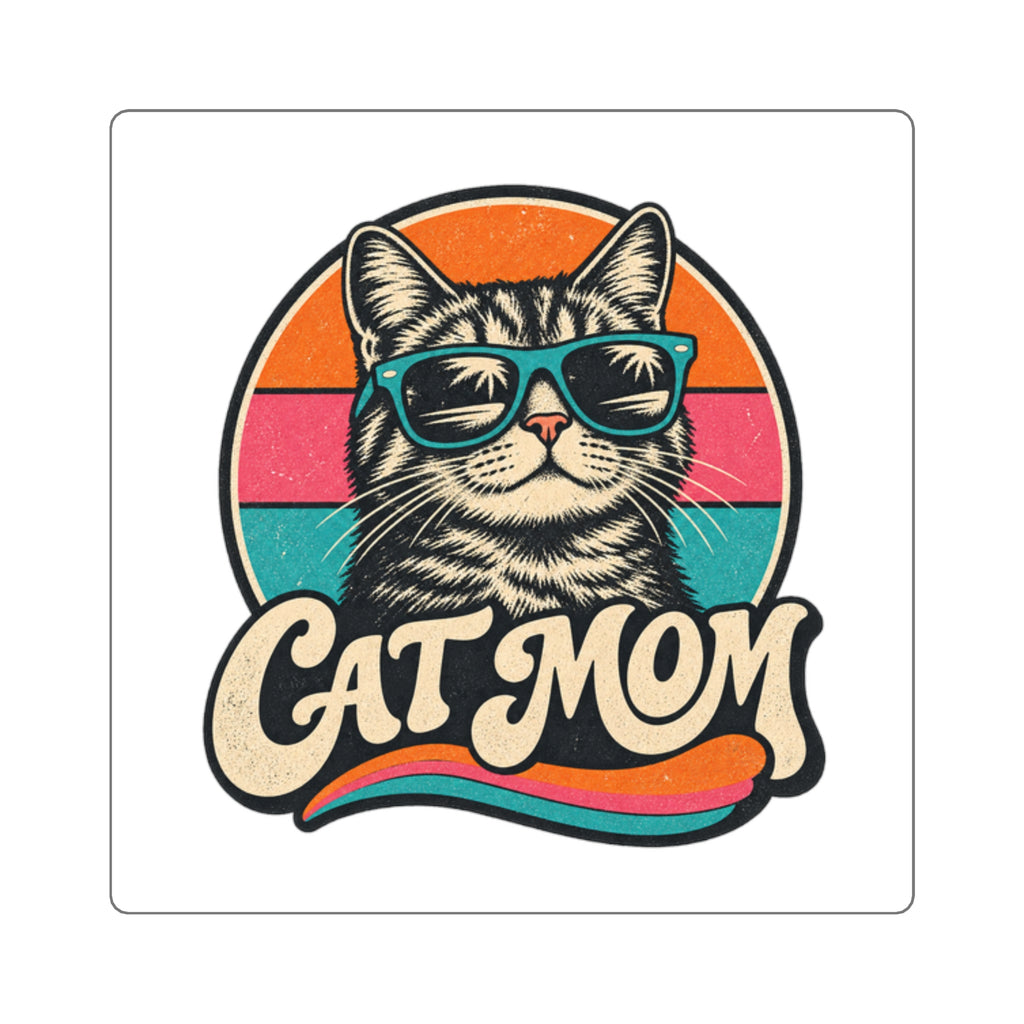 Cat Mom Sticker