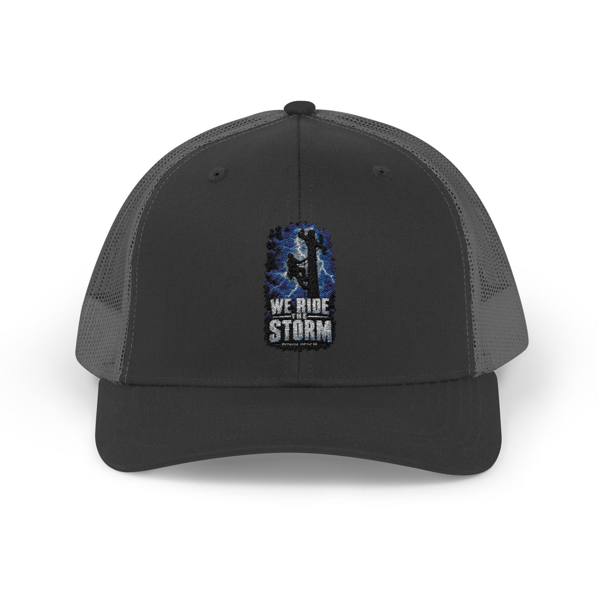 We Ride The Storm Snapback Trucker Cap