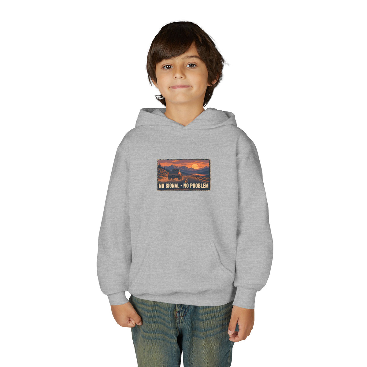 No Signal No Problem Youth Hoodie
