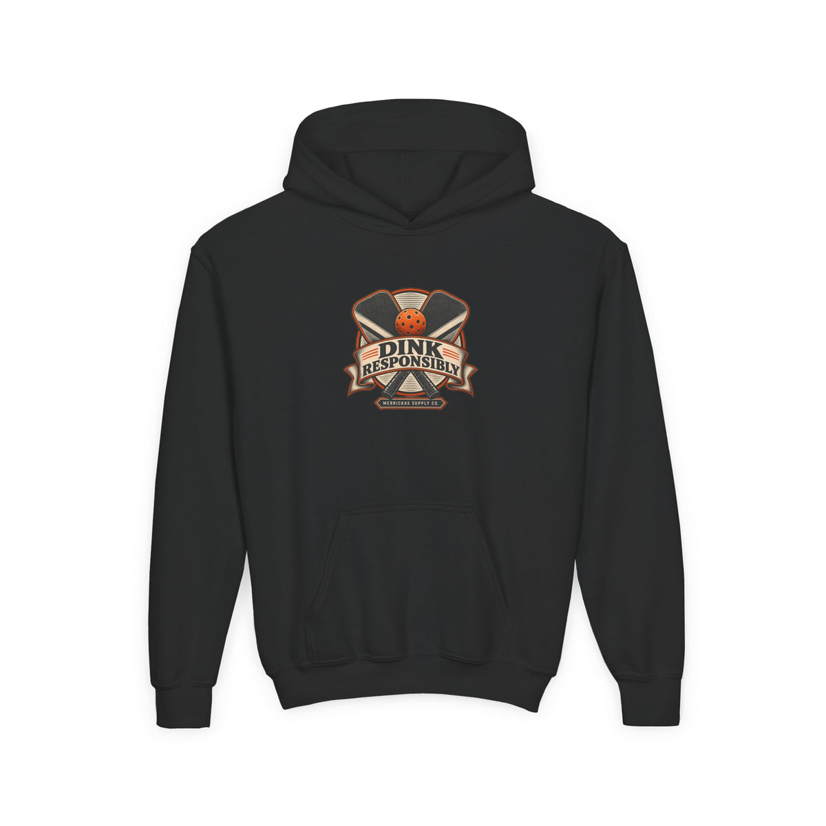 Dink Responsibly Youth Hoodie