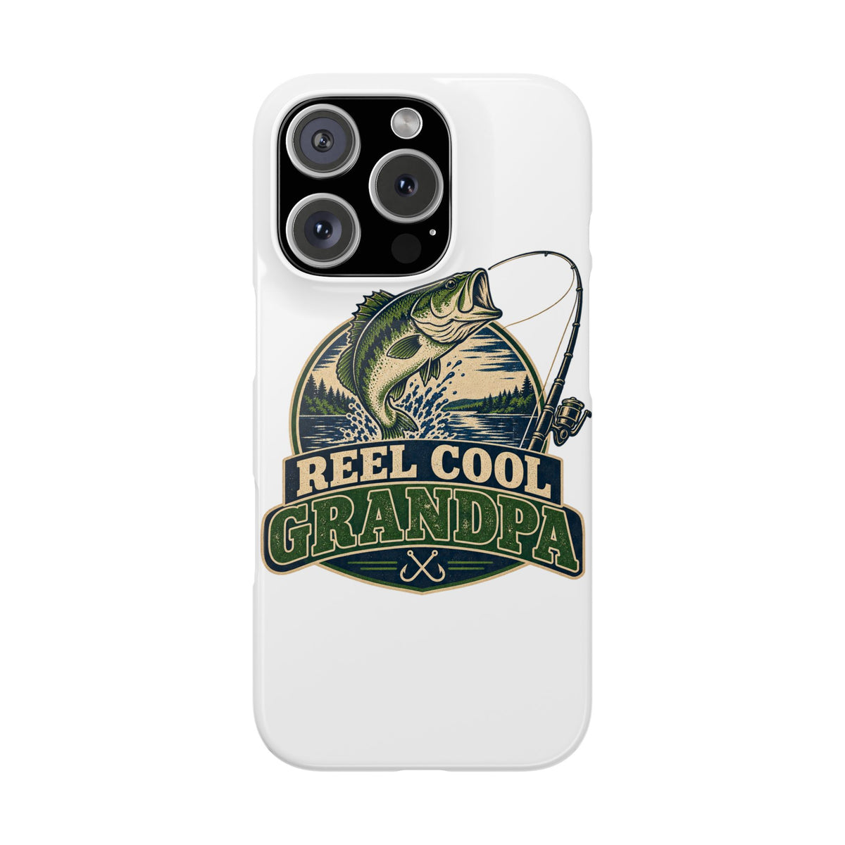 Reel Cool Grandpa Phone Case
