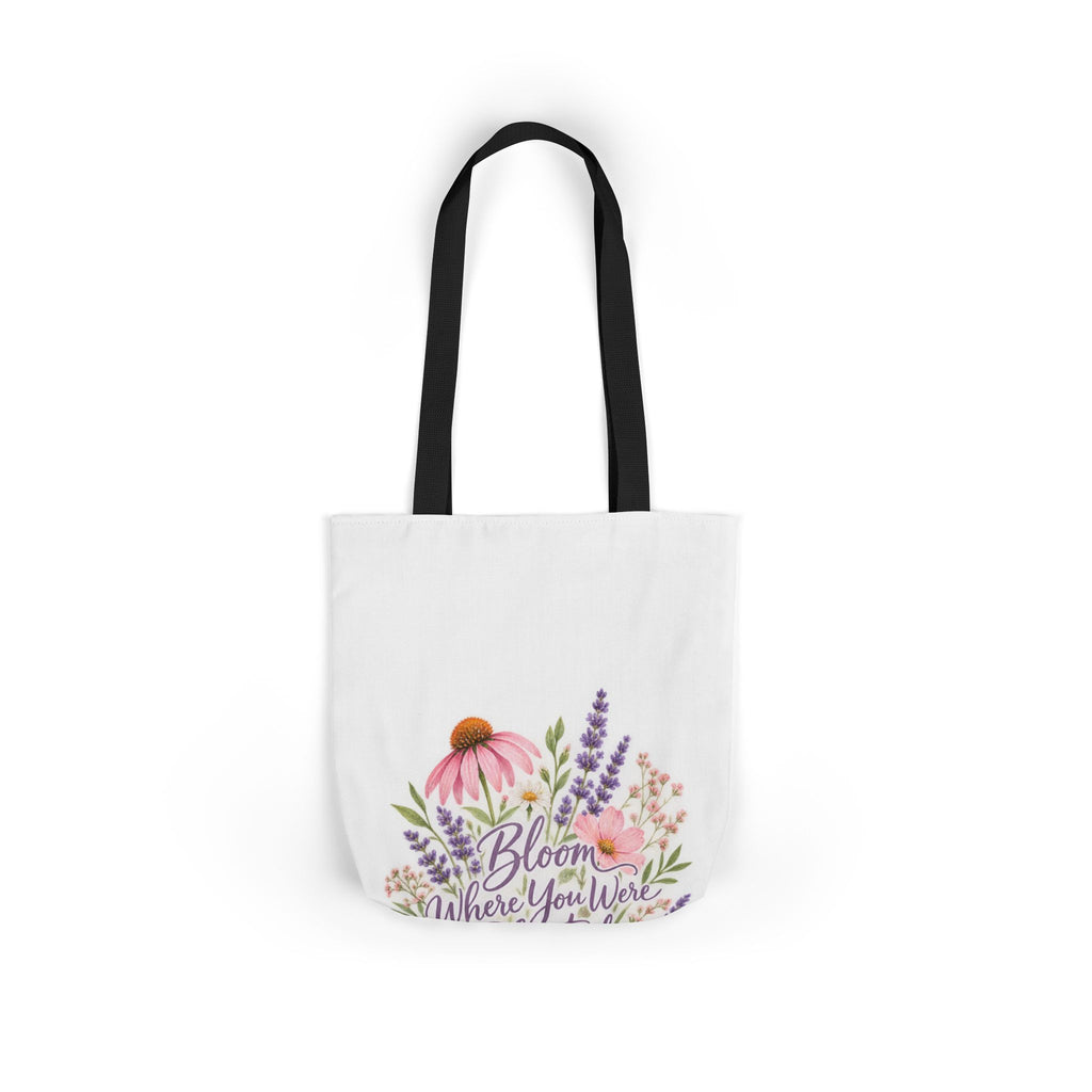 Bloom Where You Were Planted Anyway Canvas Wall Art