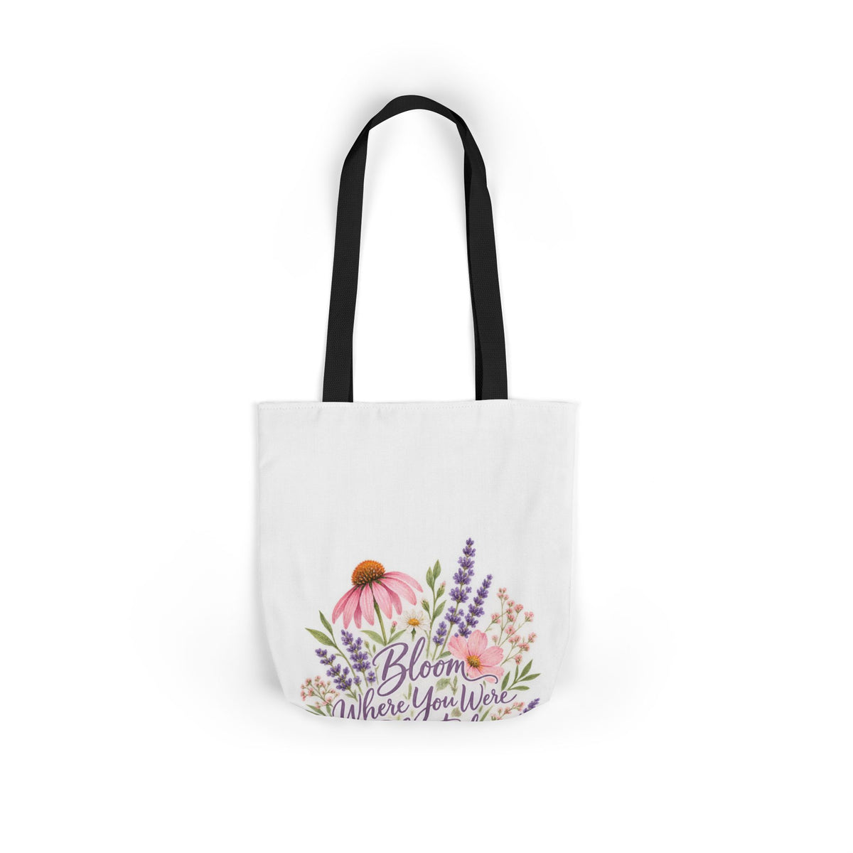 Bloom Where You Were Planted Anyway Canvas Wall Art