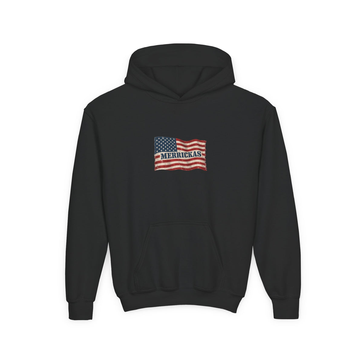 Merrickas Flag Youth Hoodie